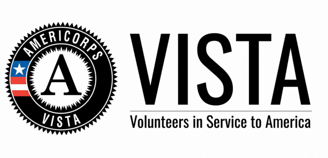 AmeriCorps VISTA logo: Volunteers in Service to America